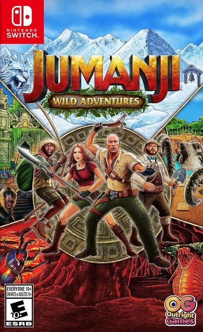 Nintendo Jumanji: Wild Adventures - Nintendo Switch - Gaming - Lebanon