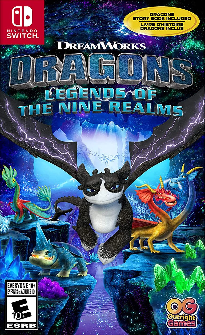 Nintendo DreamWorks Dragons: Legends of the Nine Realms - Nintendo Switch - Gaming - Lebanon