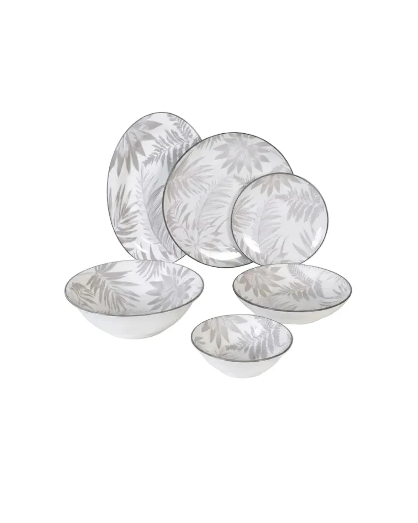 Dorsch Dorsch Folia 26-Piece Porcelain Dinnerware Set | DH-09394 - Home & Kitchen - Lebanon