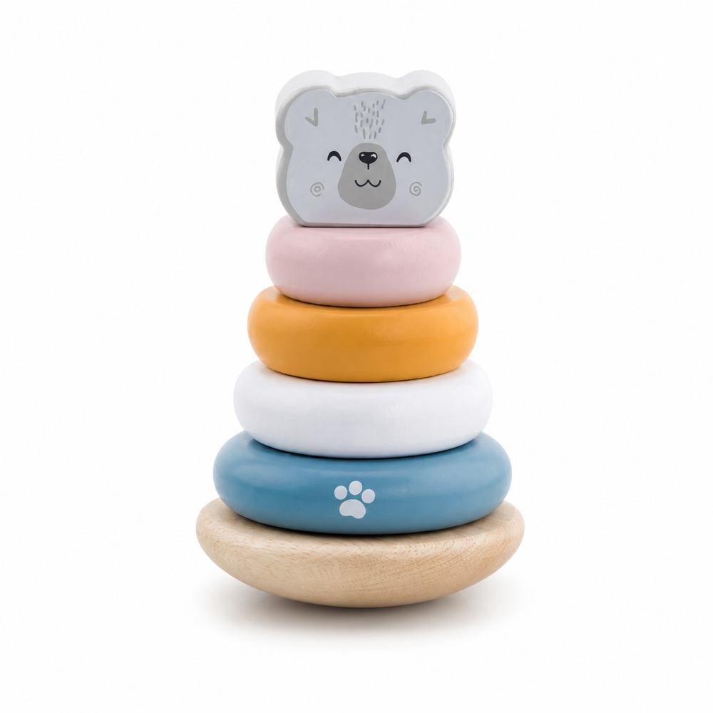 PolarB by Viga Polar Bear Stacker | 44005 - Toys & Games - Lebanon