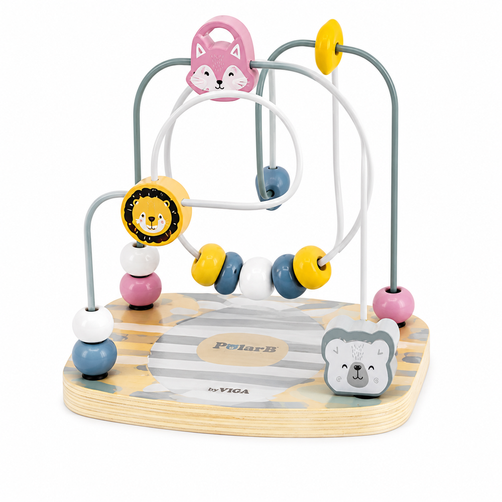PolarB by Viga Wooden Wire Beads | 44020 - Toys & Games - Lebanon