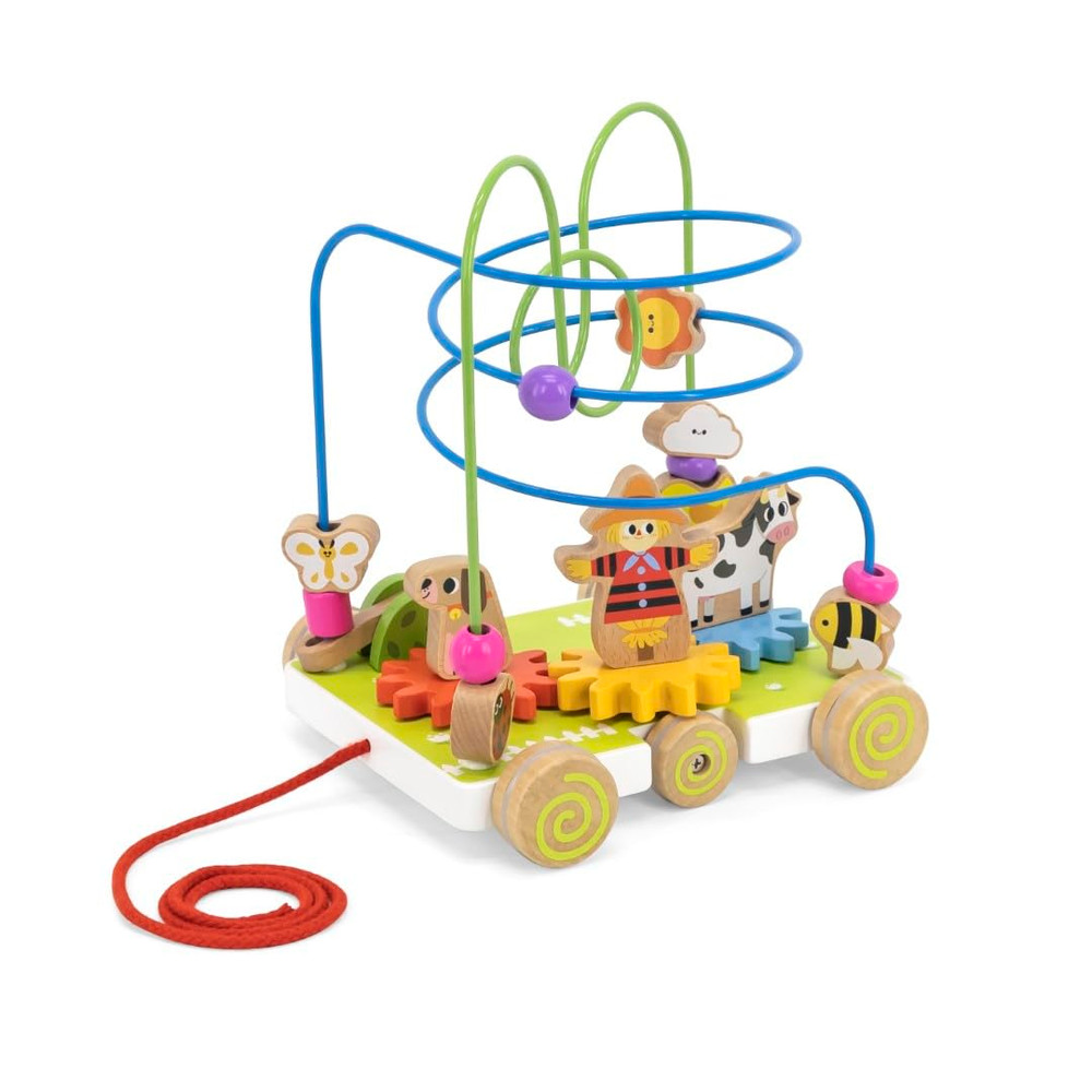 Viga Viga Pull-Along Wire Beads with Turning Gears | 44682 - Toys & Games - Lebanon