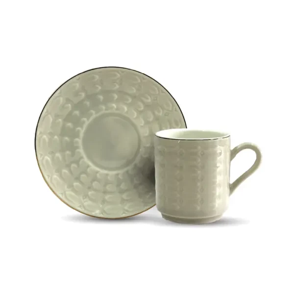 Dorsch Dorsch Pearl 12-Piece Coffee Cup Set | DH-09340 - Home & Kitchen - Lebanon