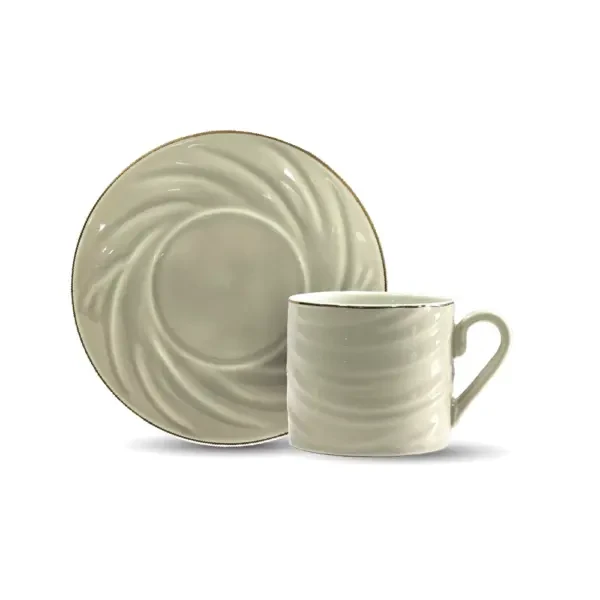 Dorsch Dorsch Nova Beige 12-Piece Coffee Cup Set | DH-09349 - Home & Kitchen - Lebanon