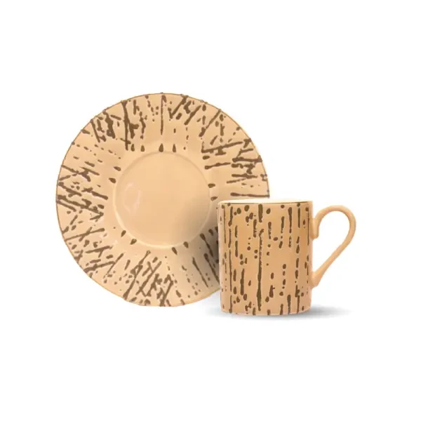 Dorsch Dorsch Oak Peach 12-Piece Coffee Cup Set | DH-09351 - Home & Kitchen - Lebanon