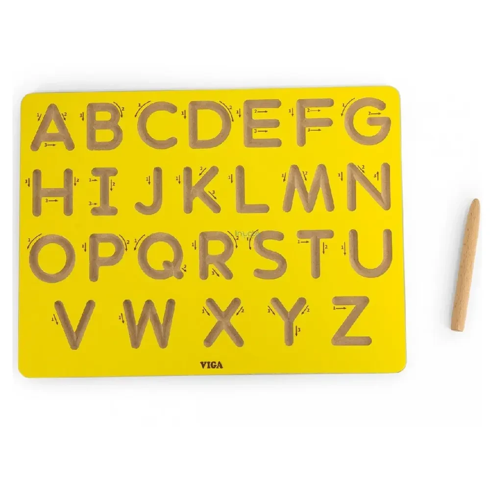 Viga Viga Tracing Board Uppercase Letters | 44696 - Toys & Games - Lebanon