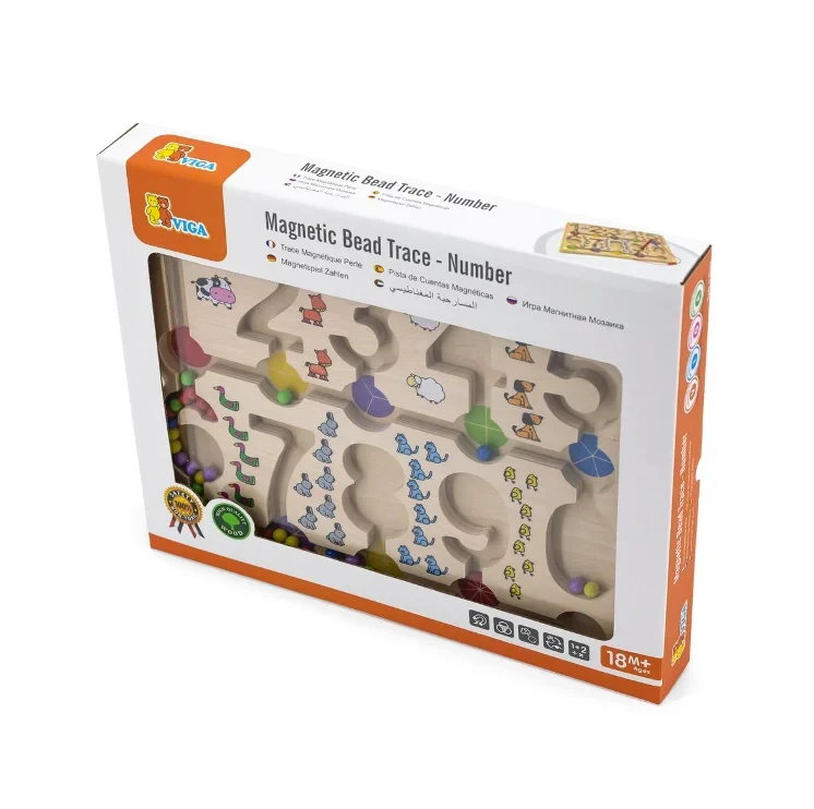 Viga Viga Magnetic Bead Trace Numbers | 50180 - Toys & Games - Lebanon