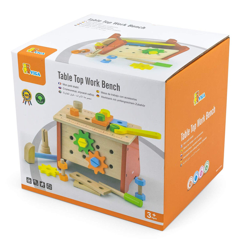 Viga VIGA Table Top Wooden Work Bench | 51621 - Toys & Games - Lebanon