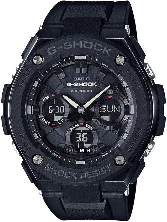 Casio Casio G-SHOCK G-STEEL Tough Solar Men Watch - Black | GST-S100G-1BDR - Phones & Wearables - Lebanon