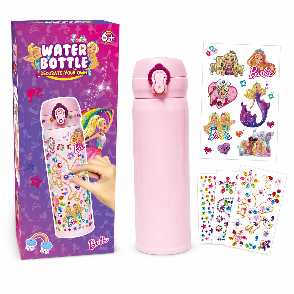 Barbie Barbie Decorate Your Own Insulated Water Bottle Kit | JX20425B - Home & Kitchen - Lebanon