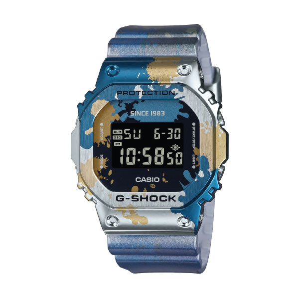 Casio Casio G-SHOCK Metal Digital Men Watch - Blue Multicolor | GM-5600SS-1DR - Phones & Wearables - Lebanon