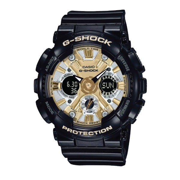 Casio Casio G-SHOCK Women Watch - Black Gold | GMA-S120GB-1ADR - Phones & Wearables - Lebanon