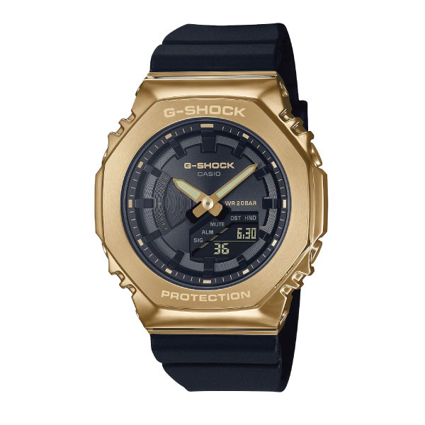 Casio Casio G-SHOCK Metal Women Watch - Black Gold | GM-S2100GB-1ADR - Phones & Wearables - Lebanon