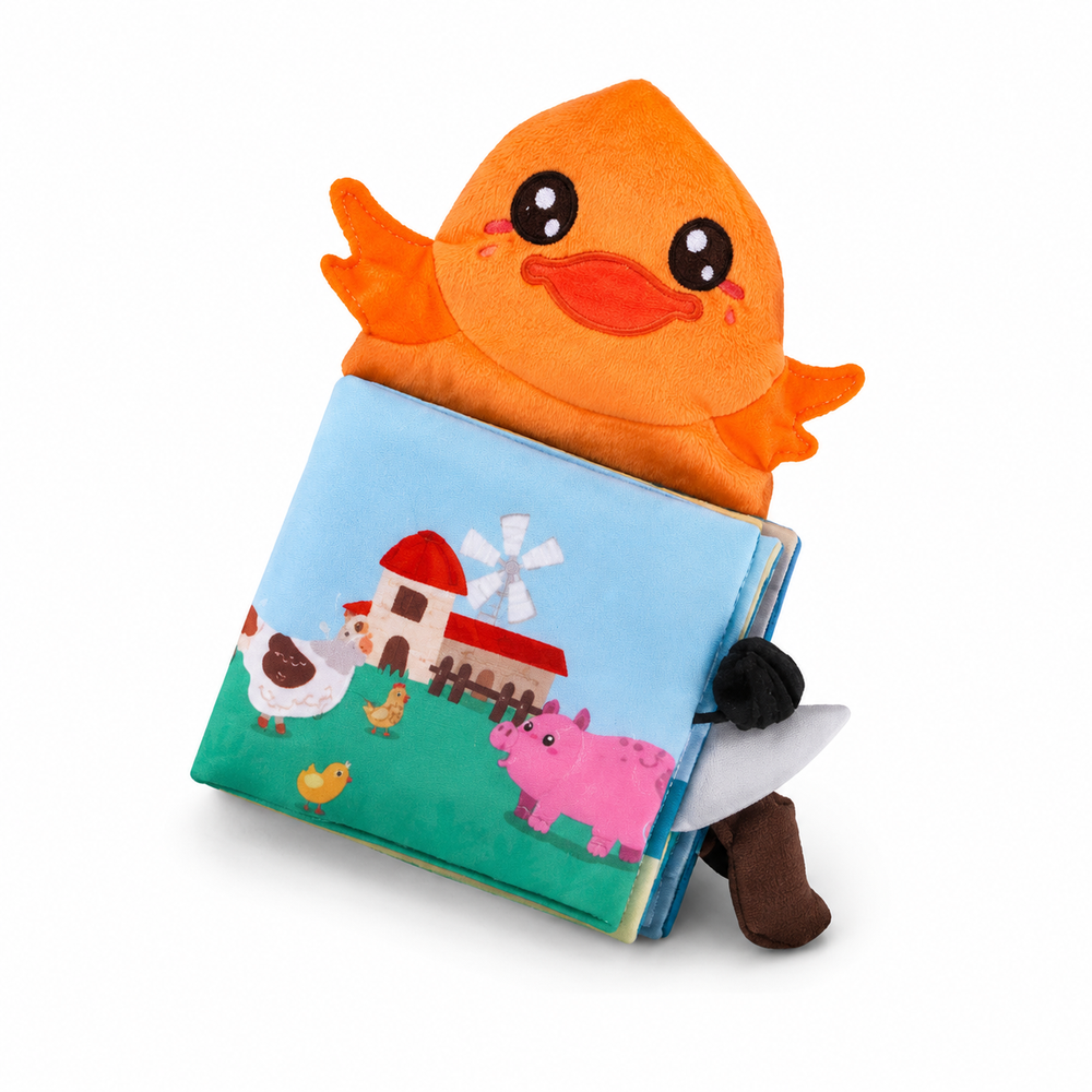 Learn & Fun Farm Animal Sensory Cloth Book | HF-F002 - Toys & Games - Lebanon