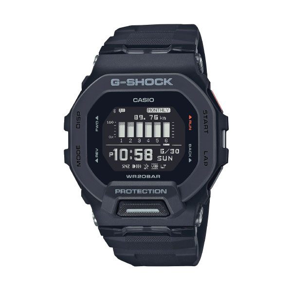 Casio Casio G-SHOCK Bluetooth Digital Men Watch - Black | GBD-200-1DR - Phones & Wearables - Lebanon