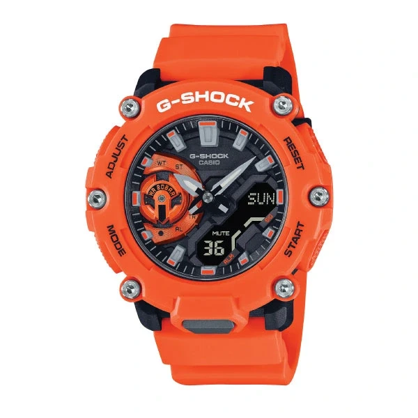 Casio Casio G-SHOCK Casual Men Watch - Orange | GA-2200M-4ADR - Phones & Wearables - Lebanon