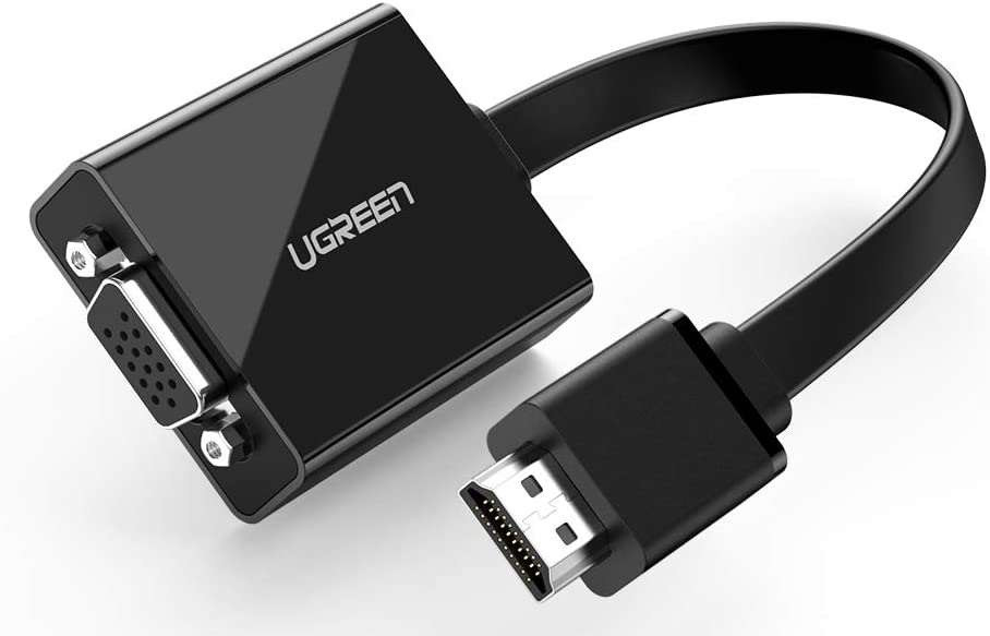 UGREEN UGREEN HDMI to VGA Adapter Cable With 3.5mm Audio Full HD | 40248 - Computers & Tech - Lebanon