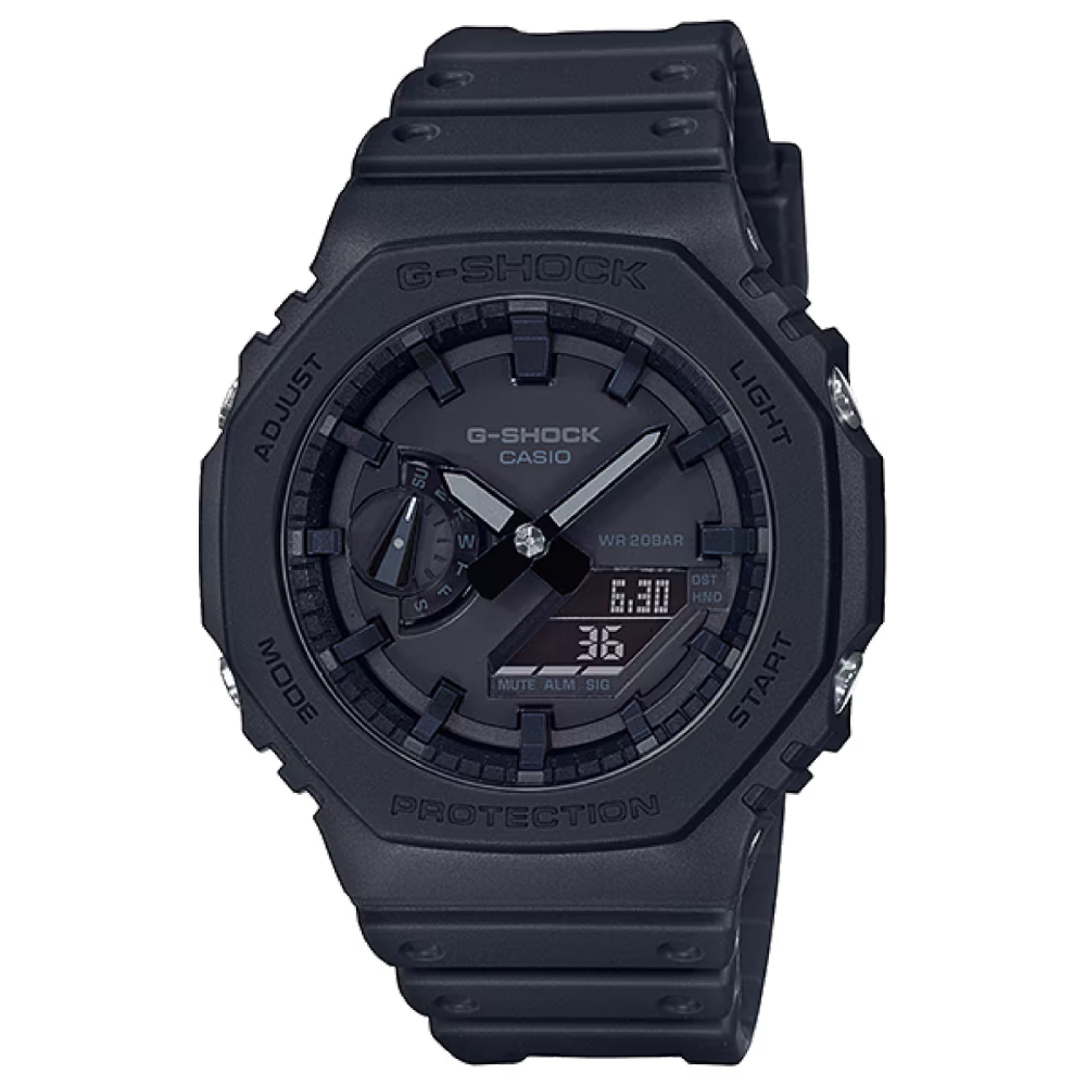 Casio Casio G-SHOCK Casual Men Watch - Black | GA-2100-1A1DR - Phones & Wearables - Lebanon