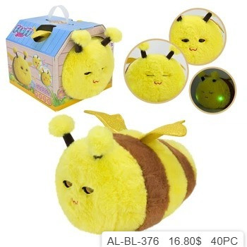Light-Up Sleeping Bee Plush Toy | AL-BL-376 - Toys & Games - Lebanon