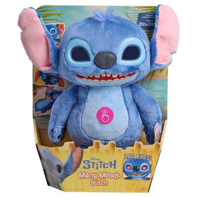 Interactive Blue Alien Plush with LCD Eyes | AL-BL-370 - Toys & Games - Lebanon