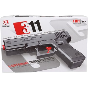 4-in-1 Supervised Target-Play Toy Blaster | AL311/1 - Toys & Games - Lebanon