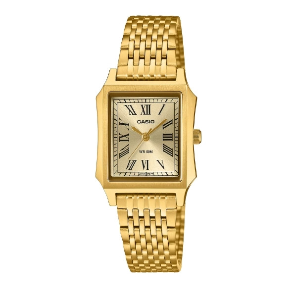 Casio Casio Women 3-Hand Watch - Gold Plated | LTP-B190G-9BVDF - Phones & Wearables - Lebanon