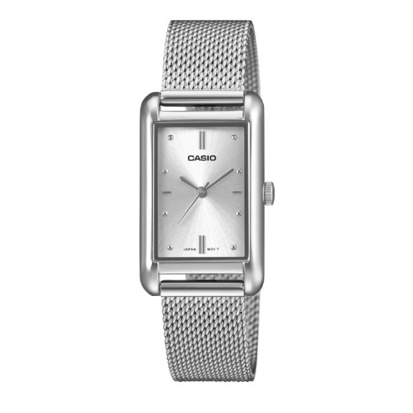 Casio Casio Women 3-Hand Watch - Silver | LTP-B171M-7ADF - Phones & Wearables - Lebanon