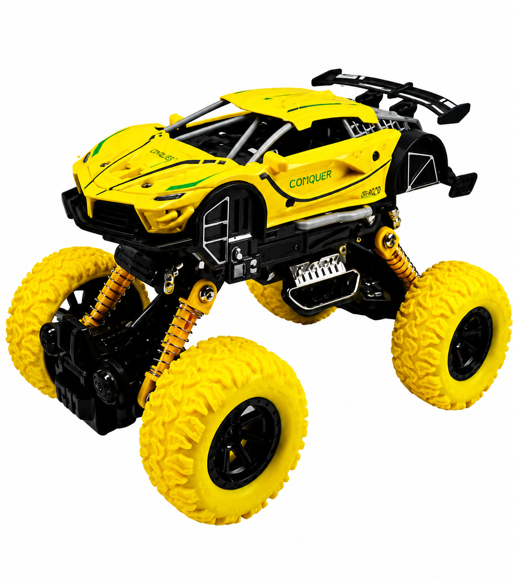 RC Spray Climbing Car – Yellow | 3056-30 - Toys & Games - Lebanon