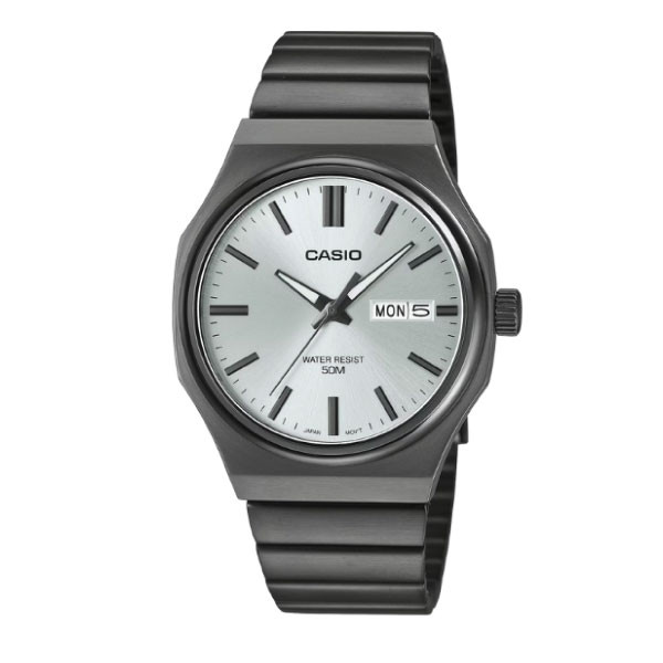 Casio Casio Men 3-Hand Watch - Black | MTP-E735B-7AVDF - Phones & Wearables - Lebanon