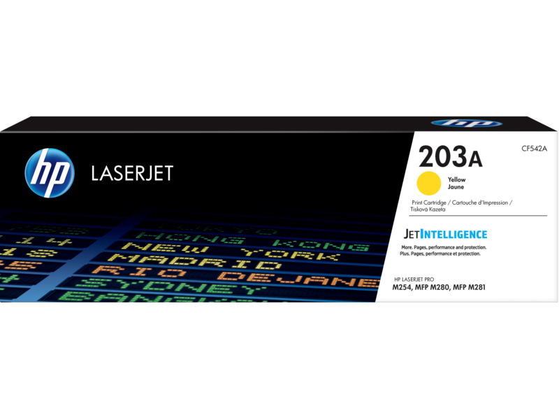 HP HP 203A Original LaserJet Toner Cartridge - Yellow | CF542A - Printers & Ink - Lebanon