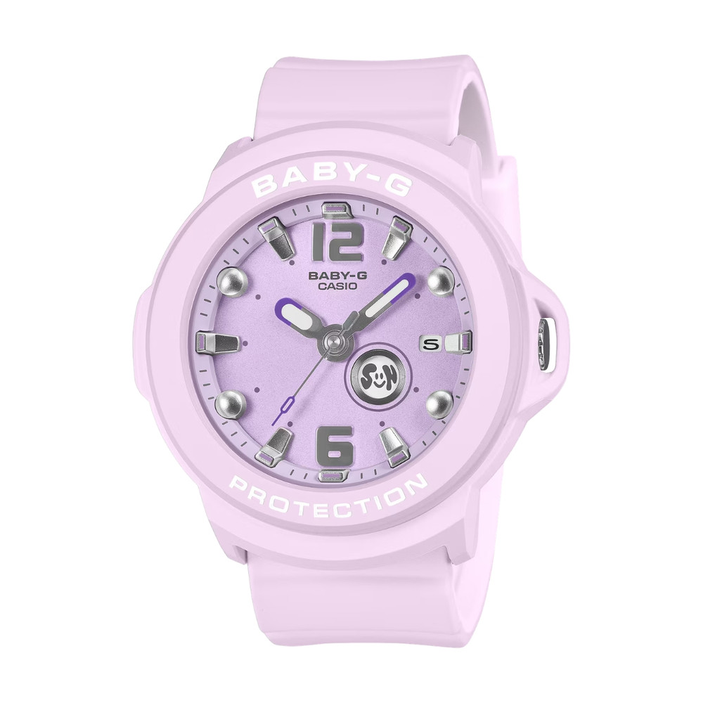 Casio Casio Baby-G Women Analog-Digital Watch - Purple | BGA-15K-6ADR - Phones & Wearables - Lebanon