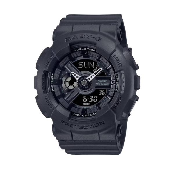 Casio Casio Baby-G Women Analog-Digital Watch - Black | BA-110XBC-1ADR - Phones & Wearables - Lebanon