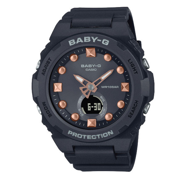 Casio Casio Baby-G Women Analog-Digital Watch - Black | BGA-320-1ADR - Phones & Wearables - Lebanon