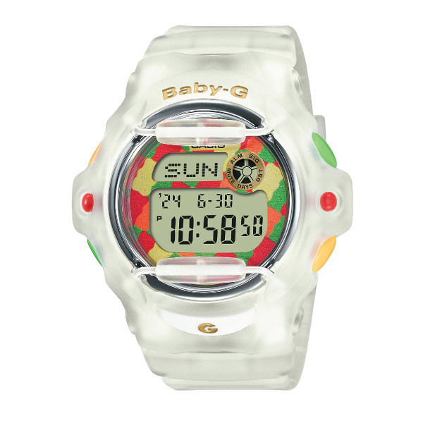 Casio Casio Baby-G Women Digital Watch - White | BG-169HRB-7DR - Phones & Wearables - Lebanon