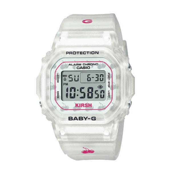 Casio Casio Baby-G Women Digital Watch - Transparent | BGD-565KRS-7DR - Phones & Wearables - Lebanon