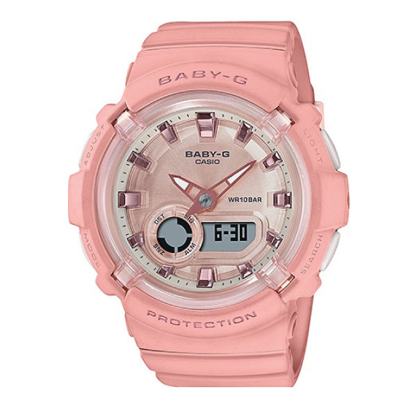 Casio Casio Baby-G Women Analog-Digital Watch - Pink | BGA-280-4ADR - Phones & Wearables - Lebanon