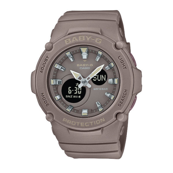 Casio Casio Baby-G Women Analog-Digital Watch - Brown | BGA-275-5ADR - Phones & Wearables - Lebanon