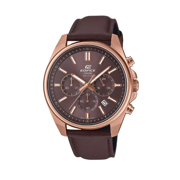 Casio Casio Edifice Men Chronograph Watch - Brown | EFV-650CL-5AVUDF - Phones & Wearables - Lebanon