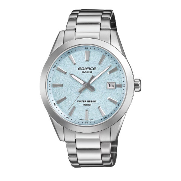 Casio Casio Edifice Men Analog Watch - Blue Silver | EFV-160D-2BVDF - Phones & Wearables - Lebanon