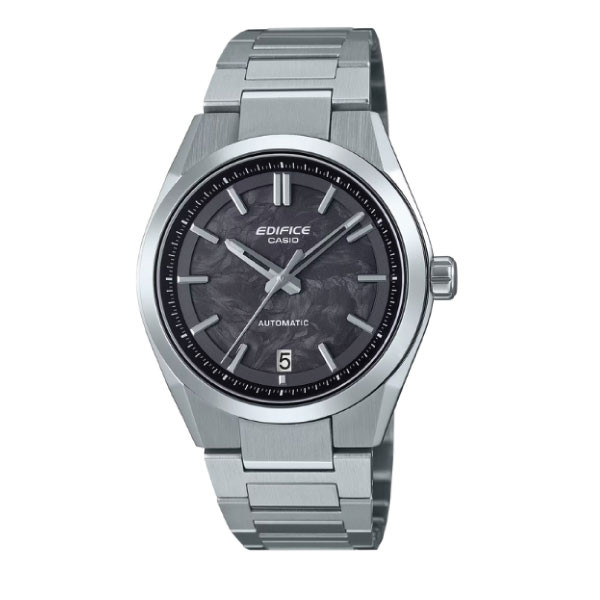 Casio Casio Edifice Men Automatic Watch - Black Silver | EFK-100CD-1ADR - Phones & Wearables - Lebanon
