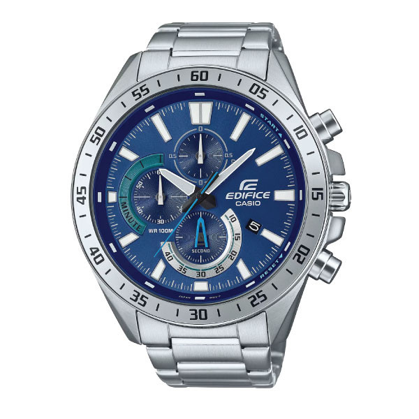 Casio Casio Edifice Men Chronograph Watch - Blue Silver | EFV-620D-2AVUDF - Phones & Wearables - Lebanon