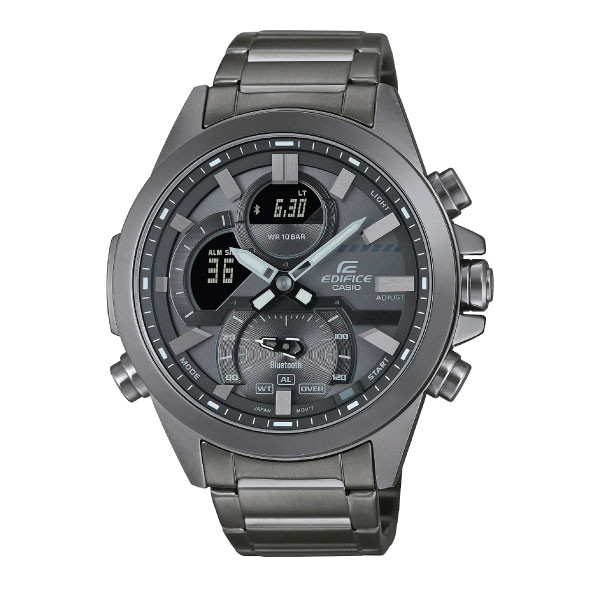 Casio Casio Edifice Men Connected Analog-Digital Watch - Grey | ECB-30DC-1BDF - Phones & Wearables - Lebanon