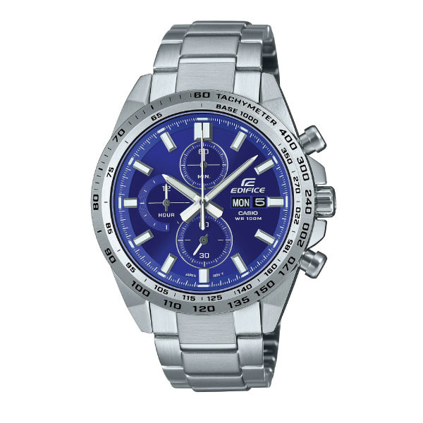 Casio Casio Edifice Men Chronograph Watch - Silver Blue | EFR-574D-2AVUDF - Phones & Wearables - Lebanon