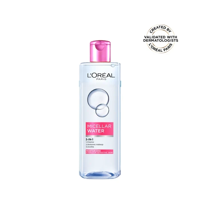 L'Oréal L'Oréal Paris 3-in-1 Refreshing & Moisturizing Micellar Water 400ml - Beauty & Personal Care - Lebanon