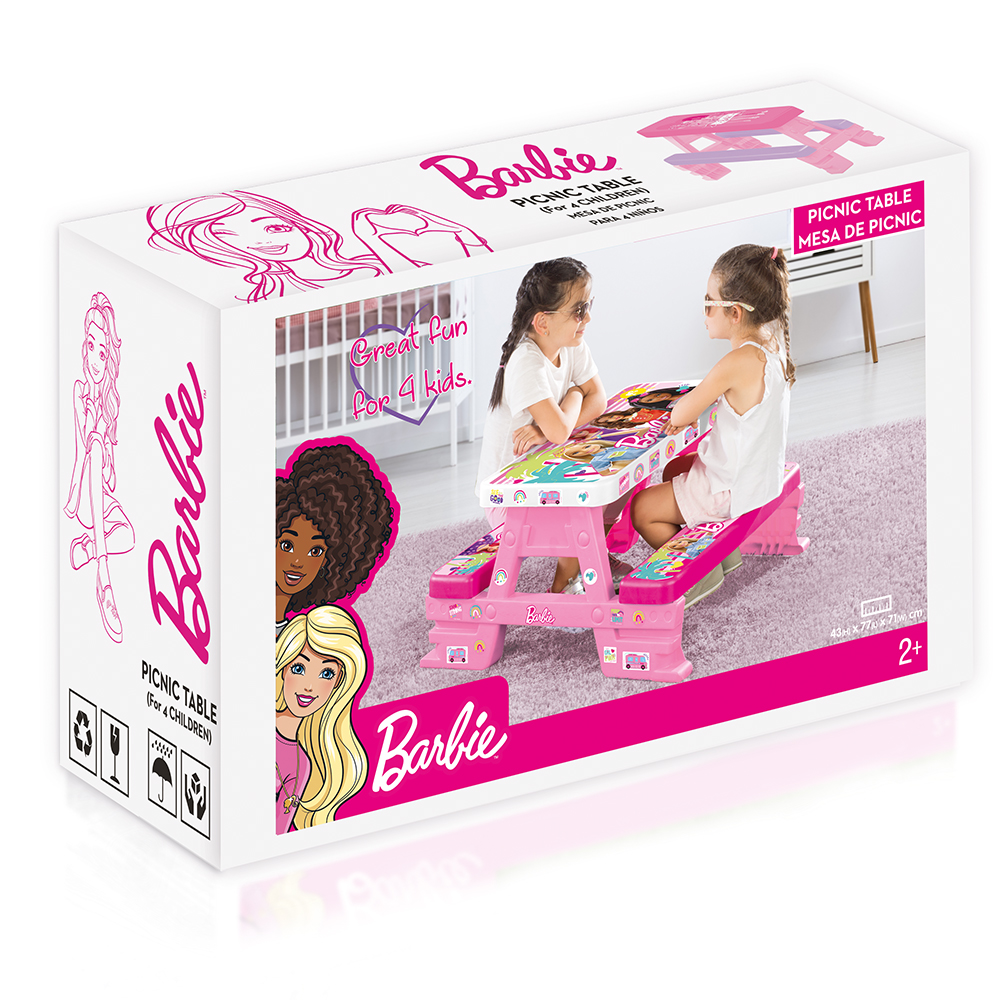 Barbie Barbie Kids Picnic Table with Benches | 1608 - Toys & Games - Lebanon