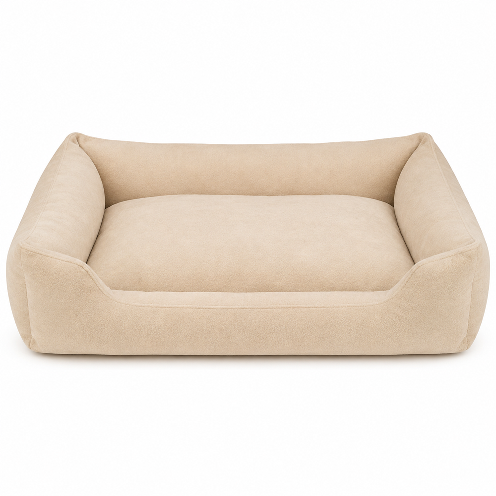 Cat Bed Large 70 × 40cm Beige | CT-BD-L-BG-70 - Sports & Outdoors - Lebanon