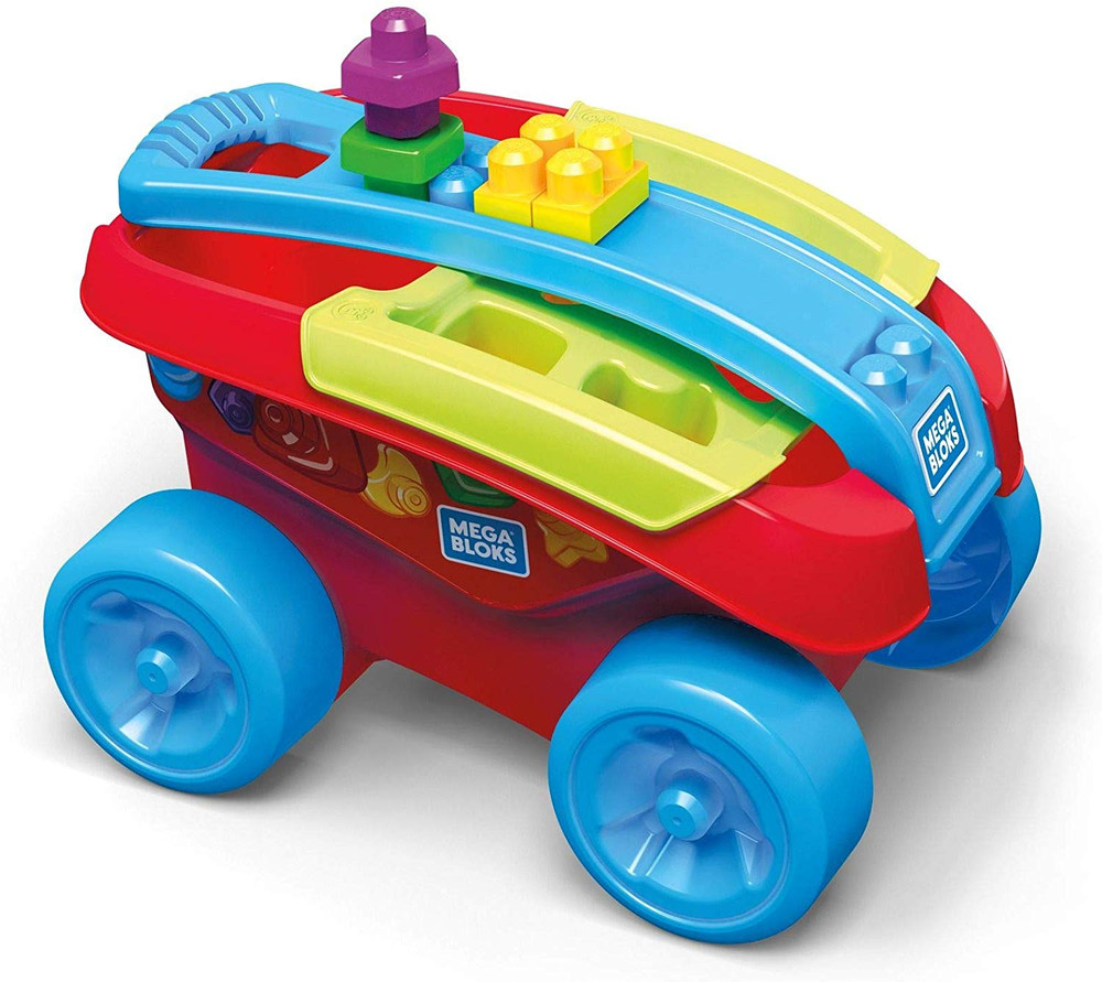 Mega Bloks MEGA BLOKS Shape Sorting Wagon Building Set | FVJ47 - Toys & Games - Lebanon
