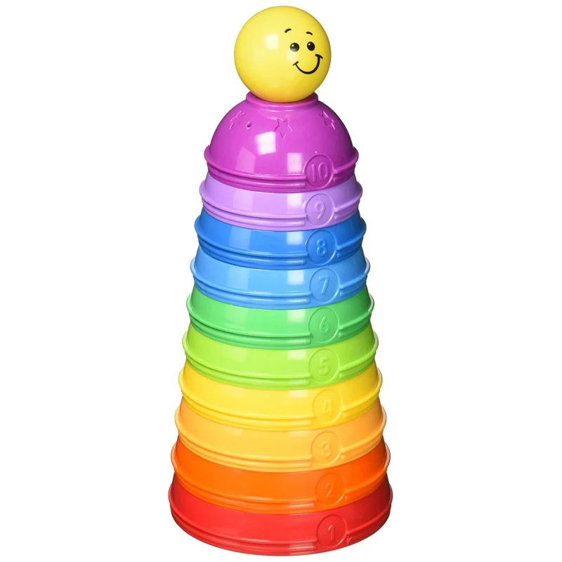 Fisher Price Fisher-Price Stack & Roll Cups Baby Stacking Toy | K7166 - Toys & Games - Lebanon