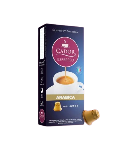 CADOR Cador 100% Arabica Nespresso Compatible Coffee Capsules 10pcs | CA-213 - Home & Kitchen - Lebanon