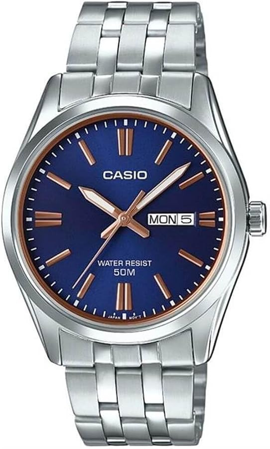 Casio Analog Watch Blue Dial Stainless Steel Bracelet | MTP-1335D-2A2VDF | 1333